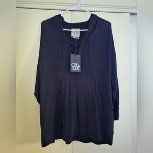 Chaser- Waffle knit hoodie - Medium